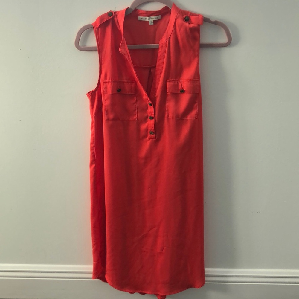 Orange/Red Dress